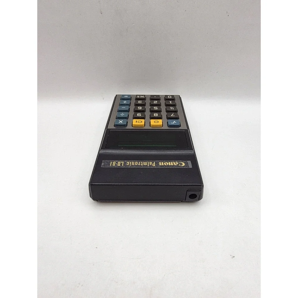 Vintage CANON Palmtronic Calculator LD-81 VFD Green Led Retro Computer Japan - Picture 8 of 11